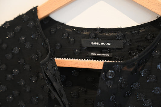 Isabel Marant black blouse