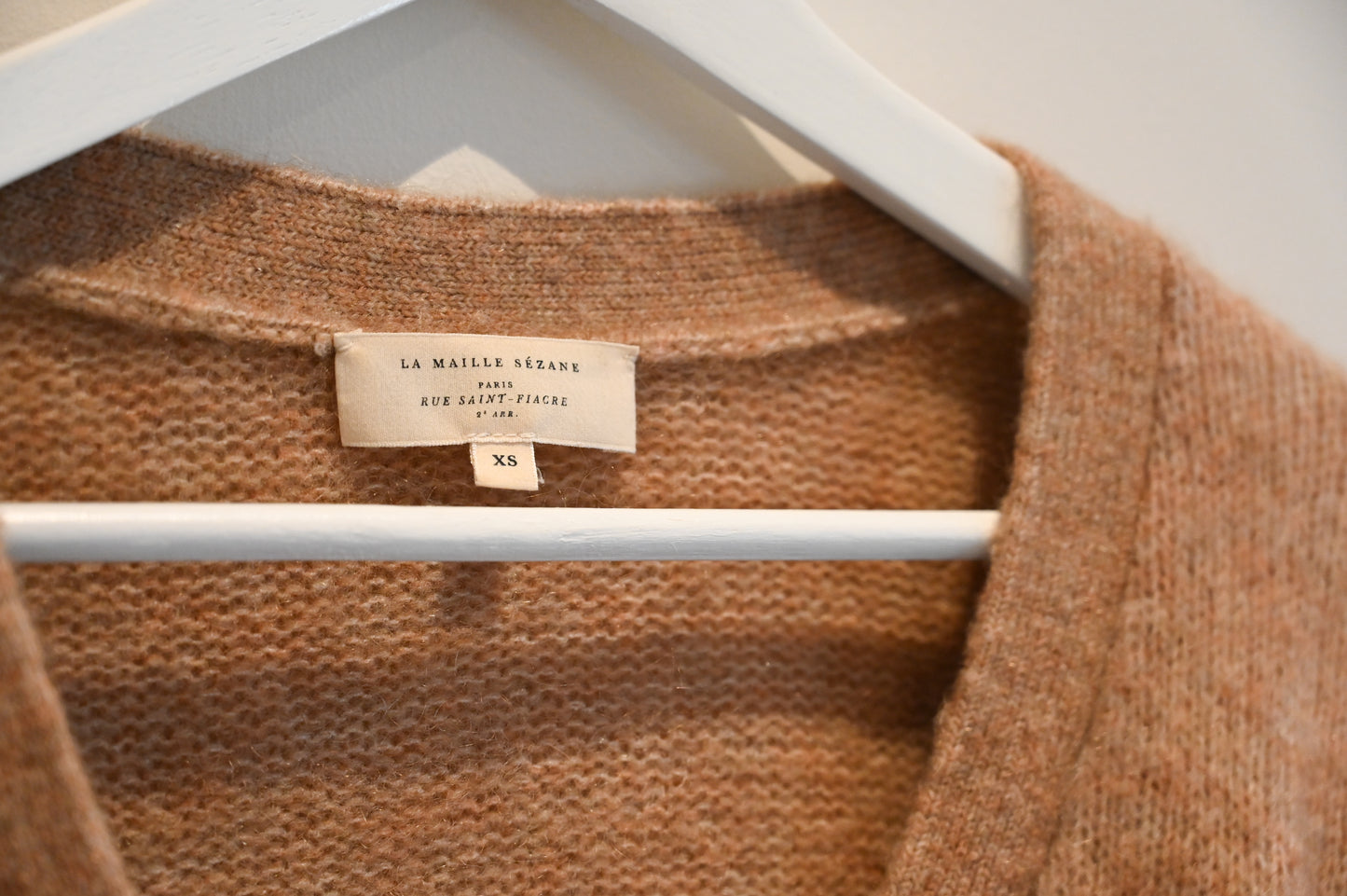 Sézane brown cardigan