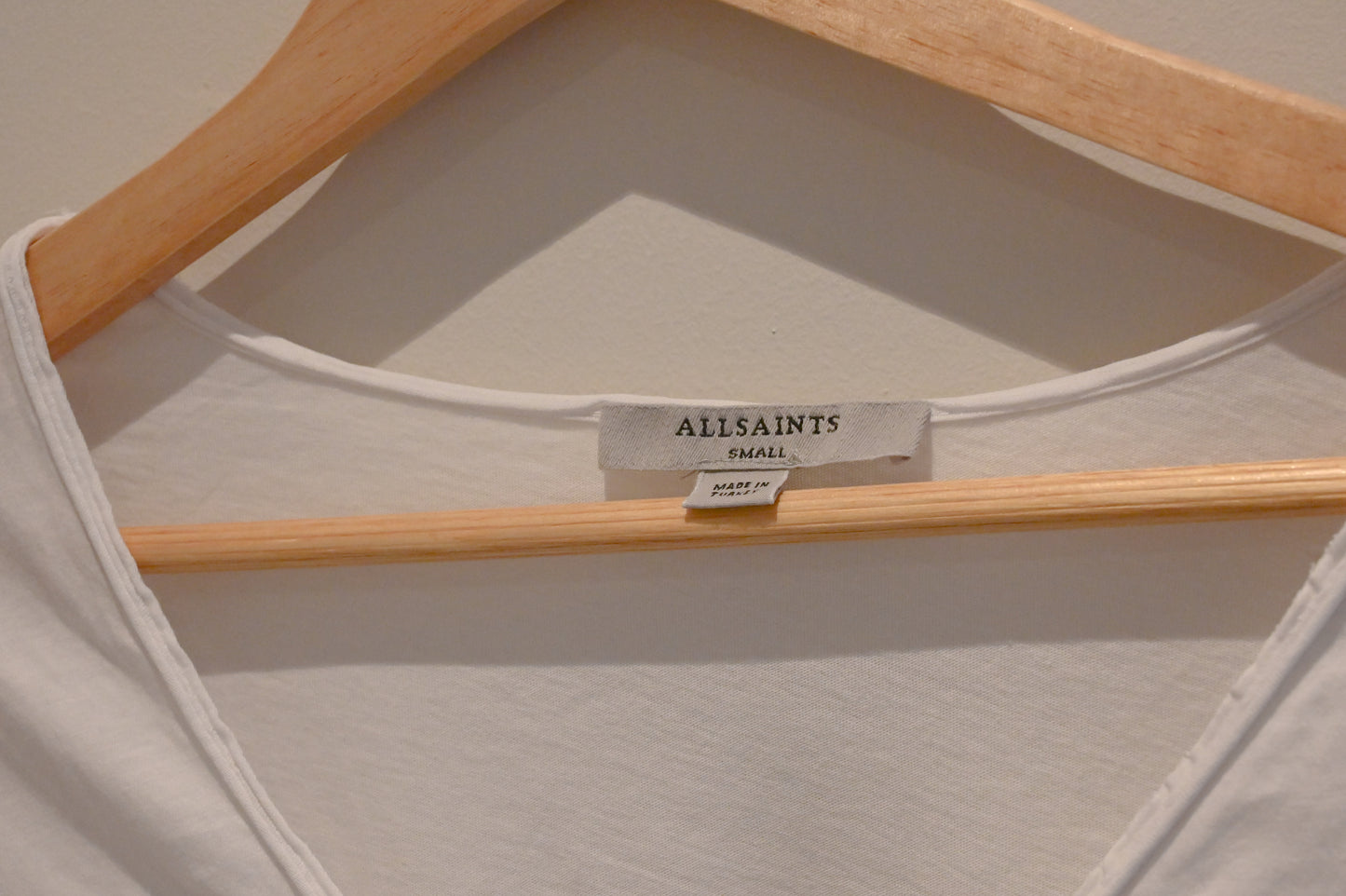 All Saints white t-shirt