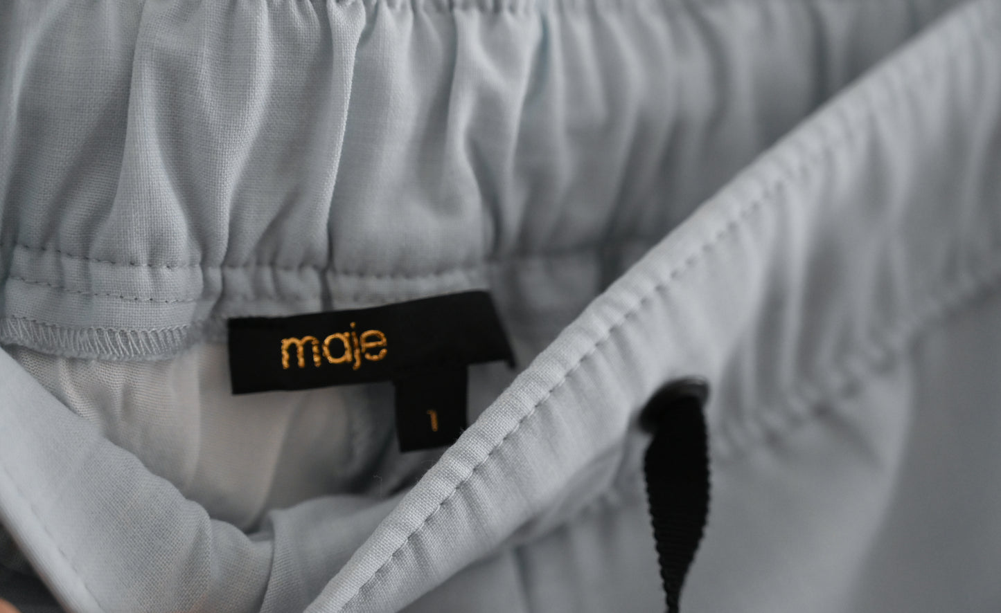 Maje blue trousers