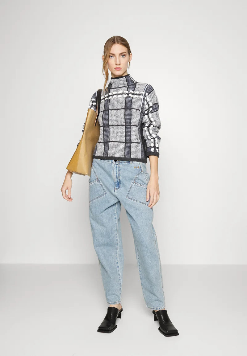 Club Monaco checked jumper