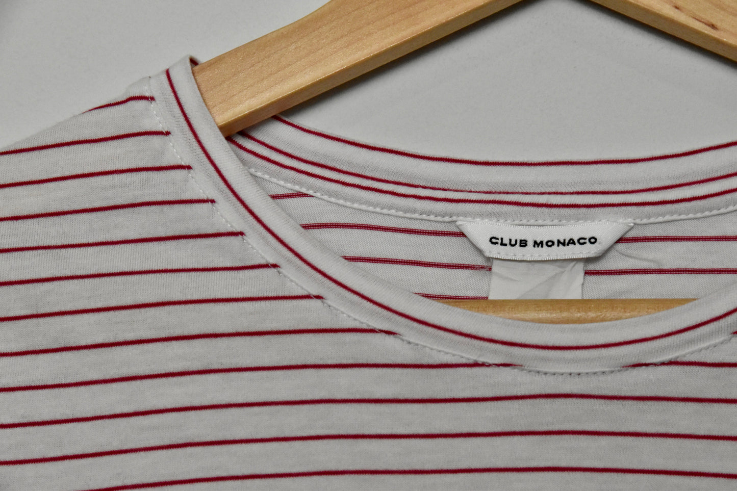 Club Monaco stripy t-shirt