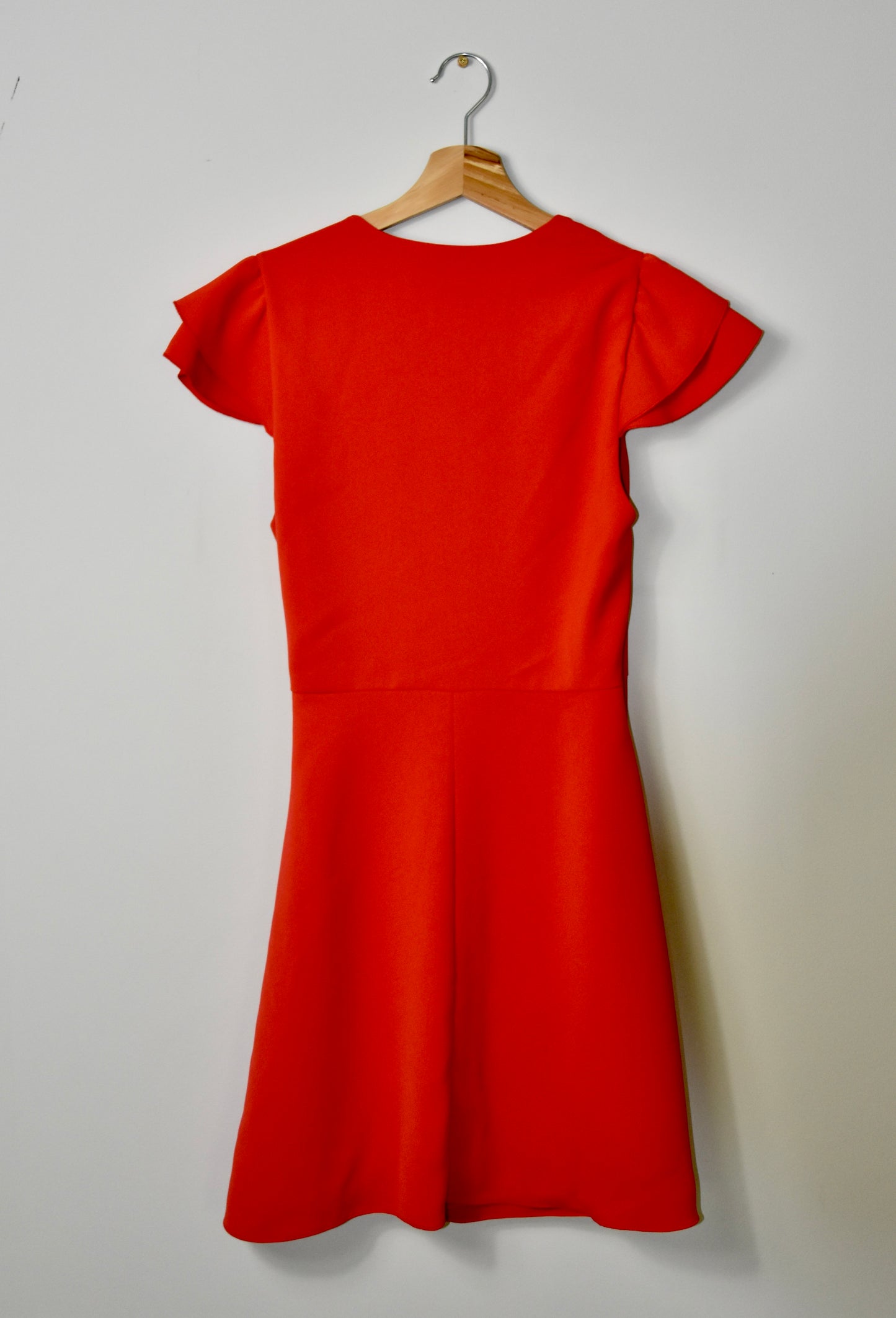 Alice + Olivia red wrap dress