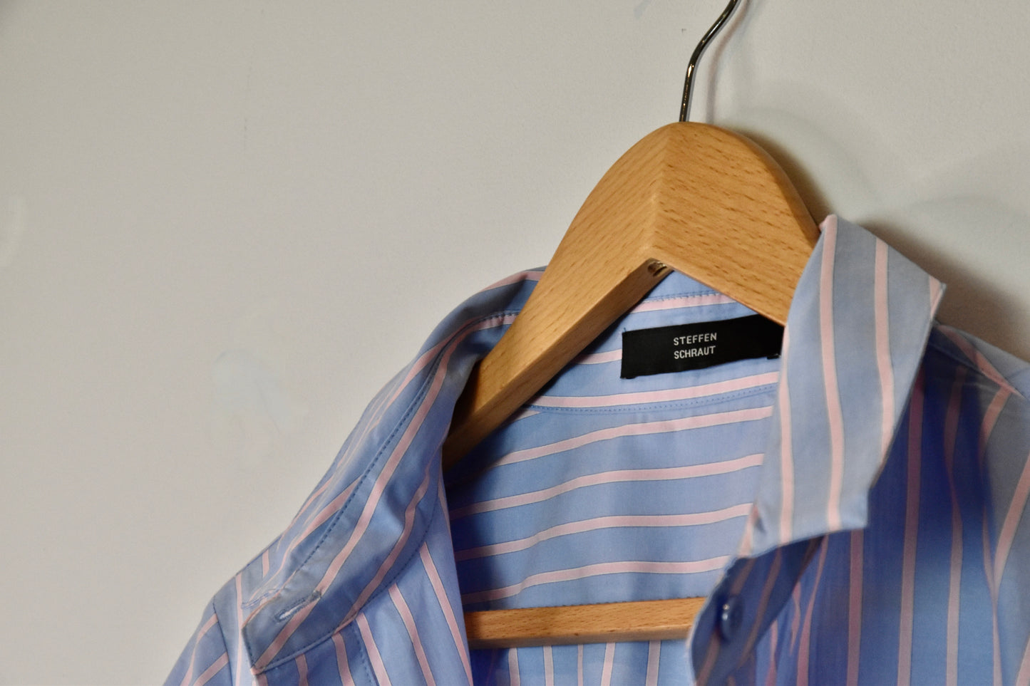 Steffen Schraut striped shirt