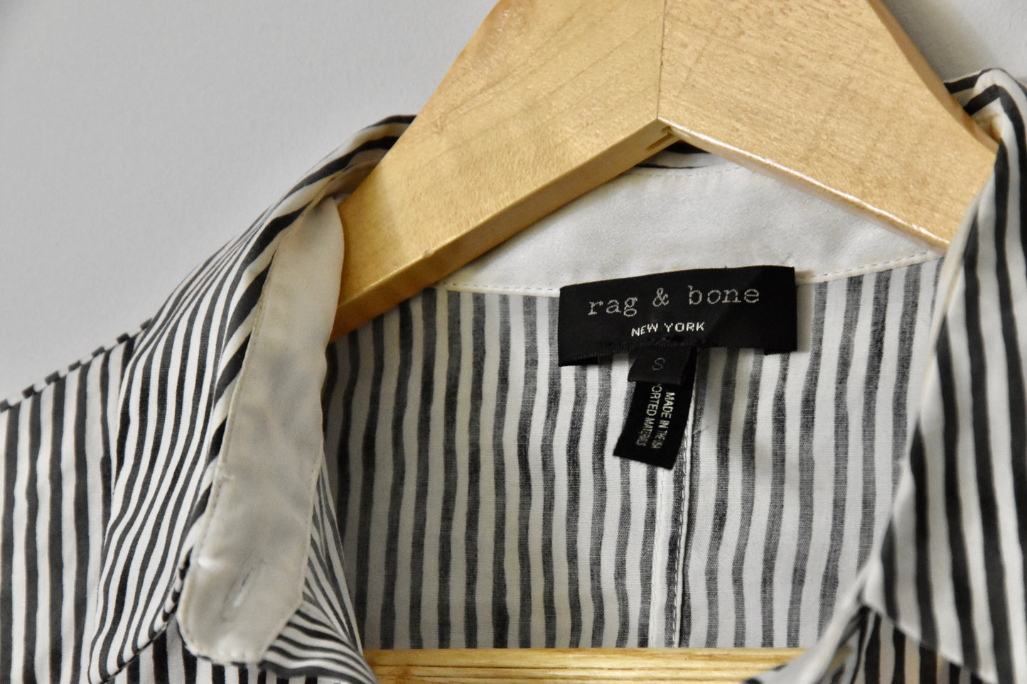 Rag and Bone striped shirt