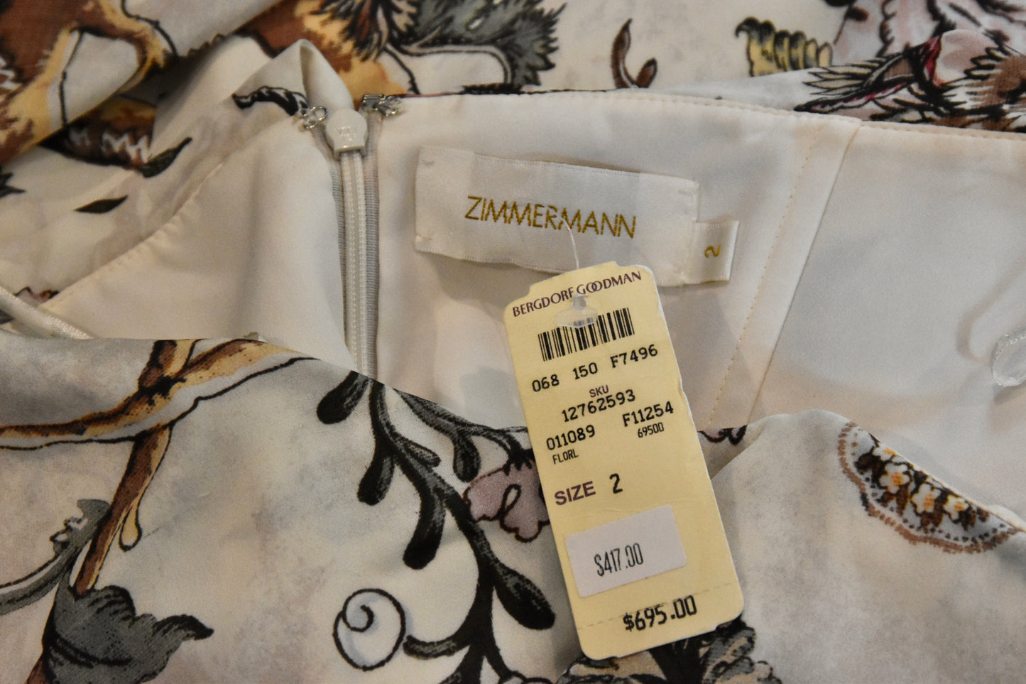 Zimmermann floral dress