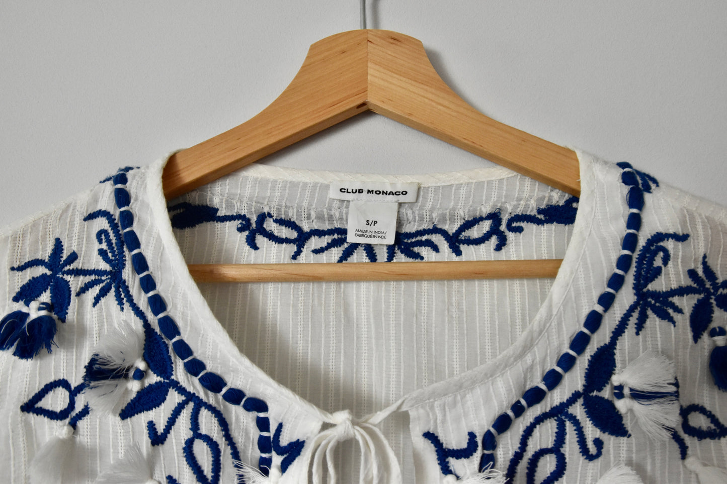 Club Monaco kaftan top