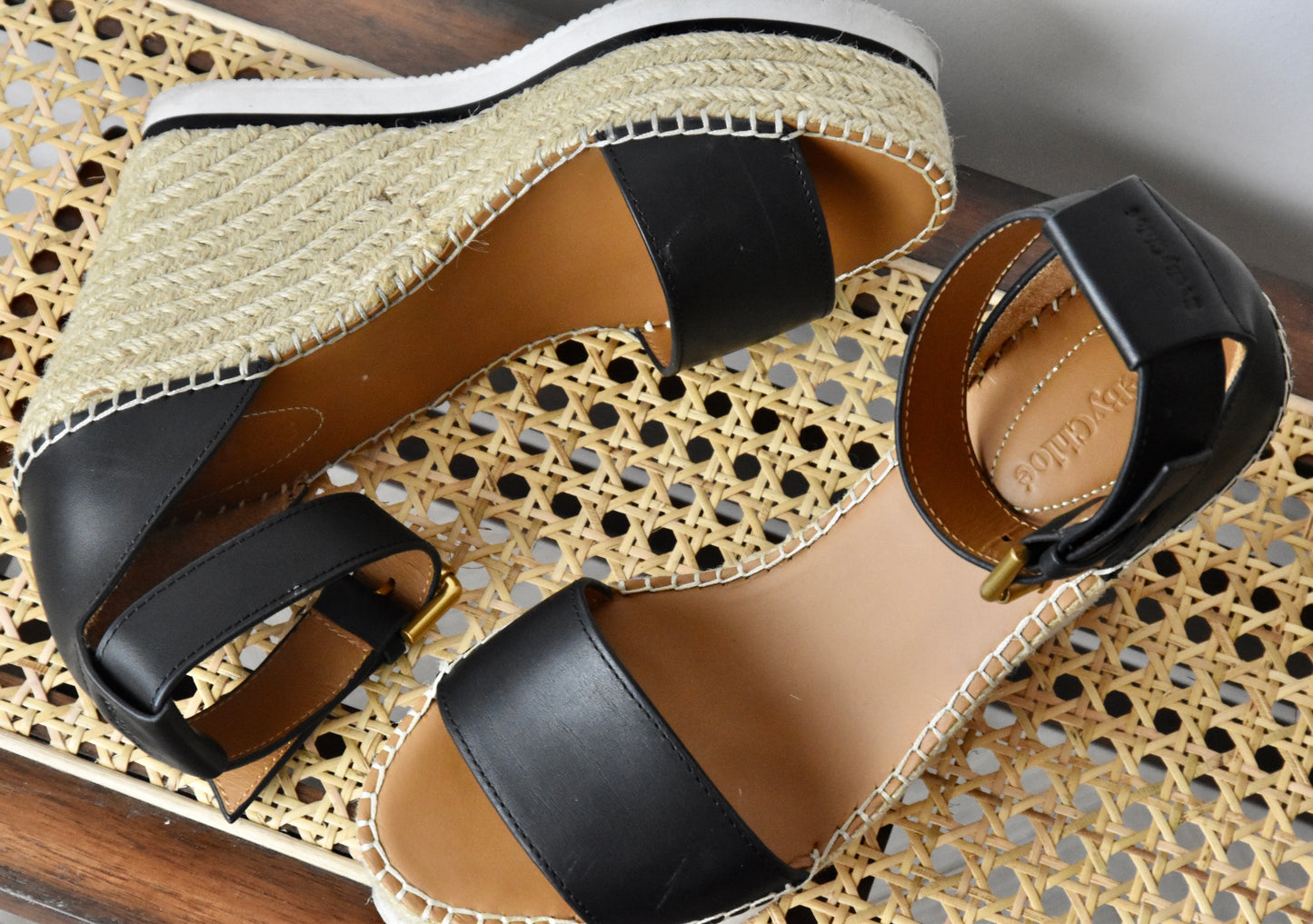See by Chloé espadrille wedges