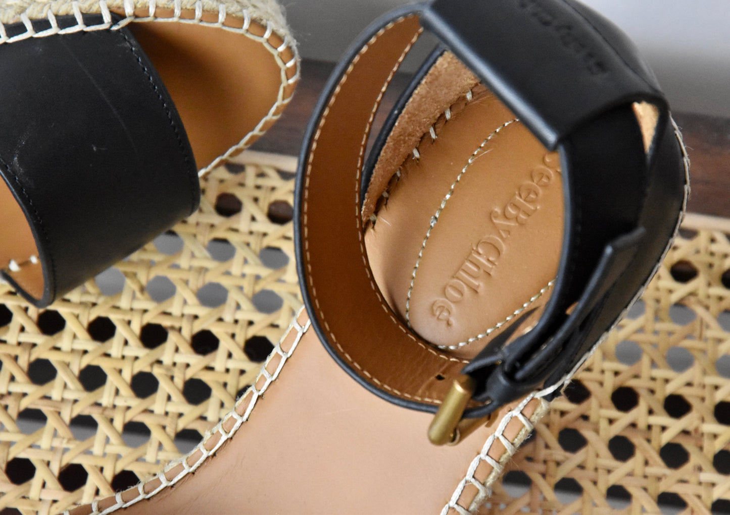 See by Chloé espadrille wedges