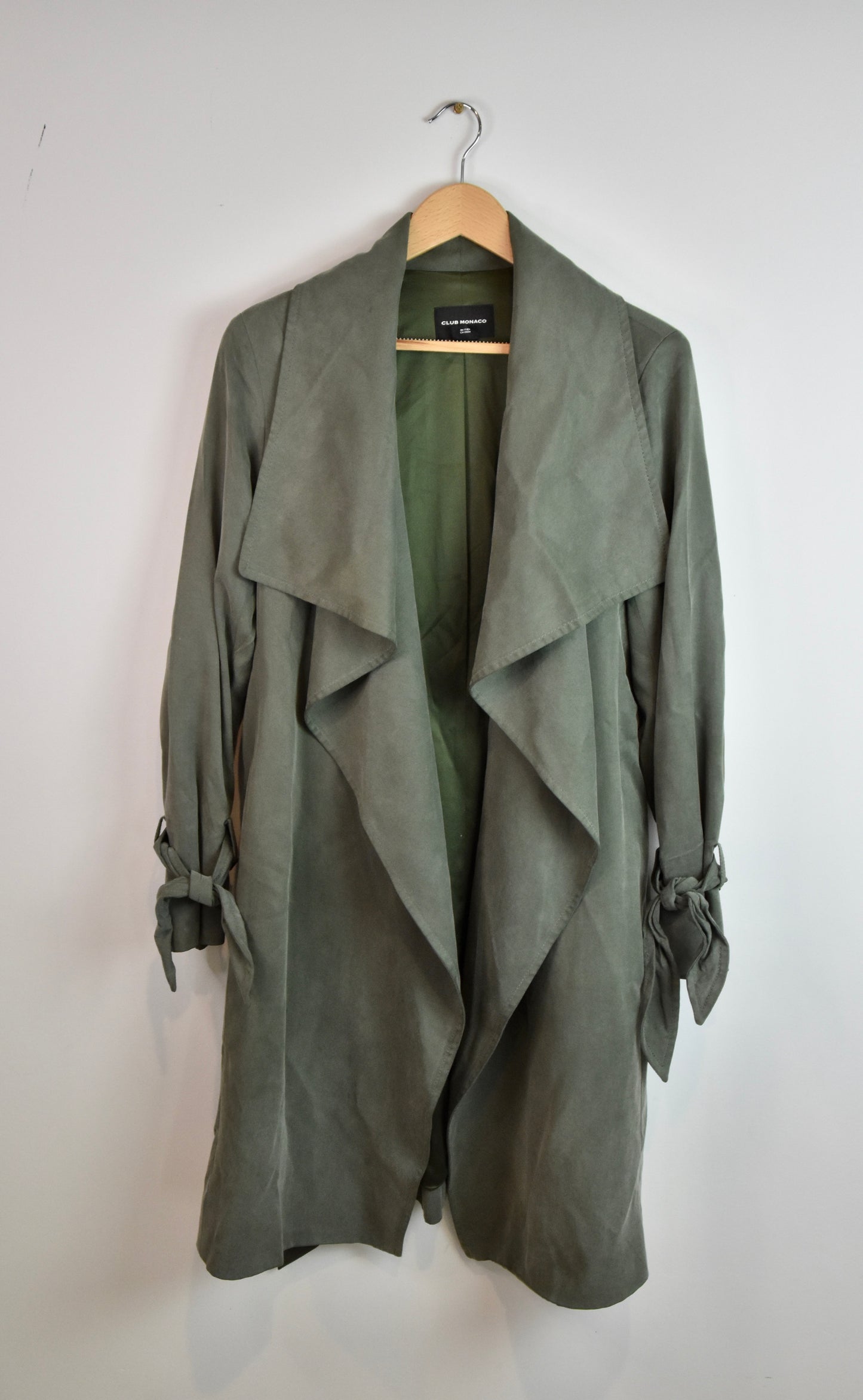 Club Monaco 'Ellayne' trench coat