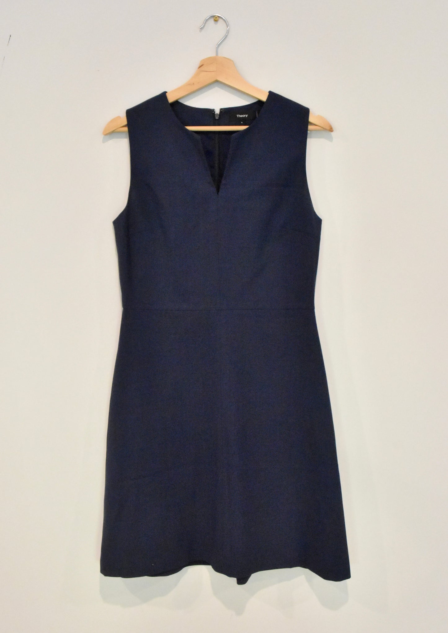 Theory navy shift dress