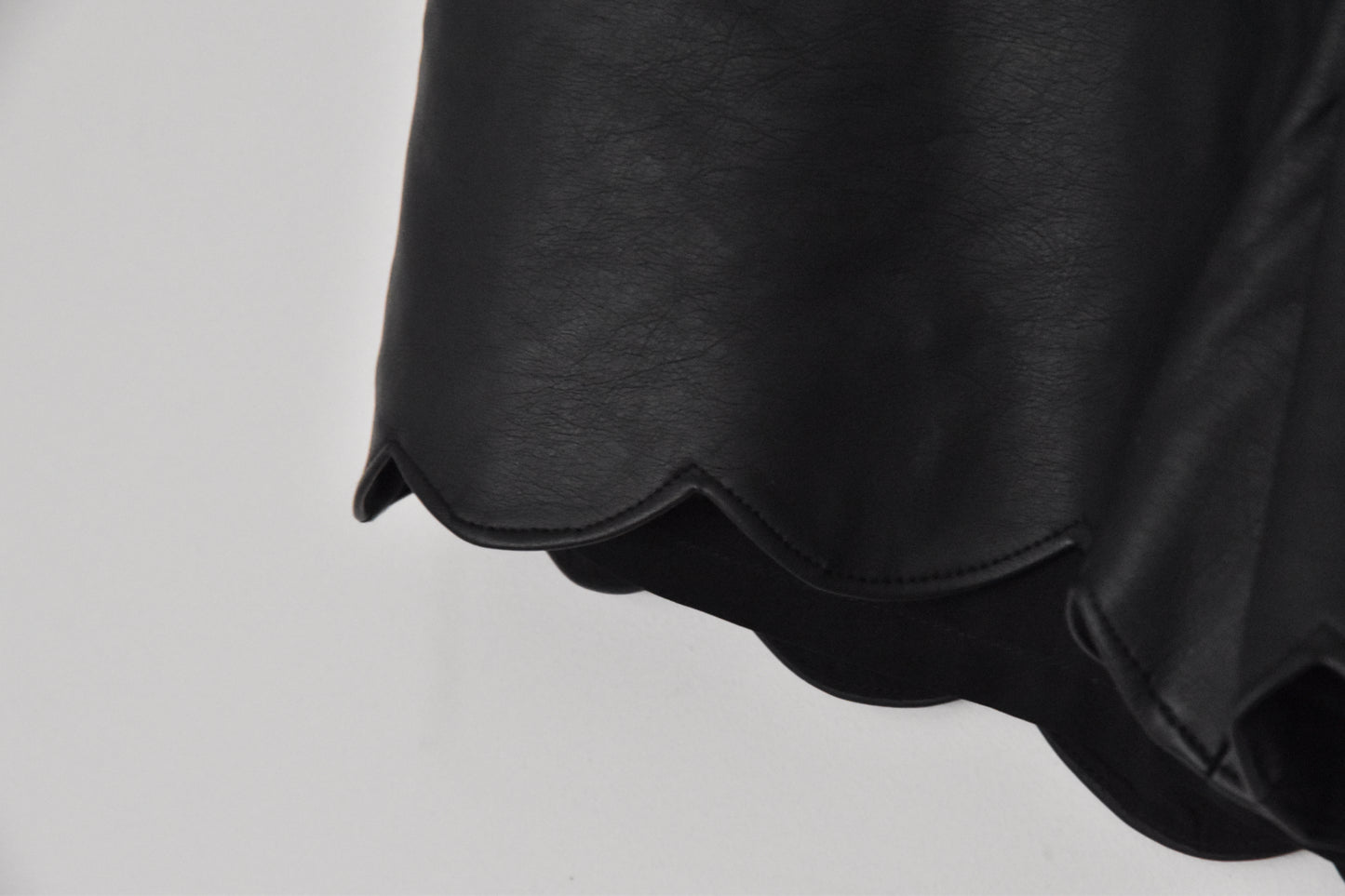 Club Monaco faux leather shorts