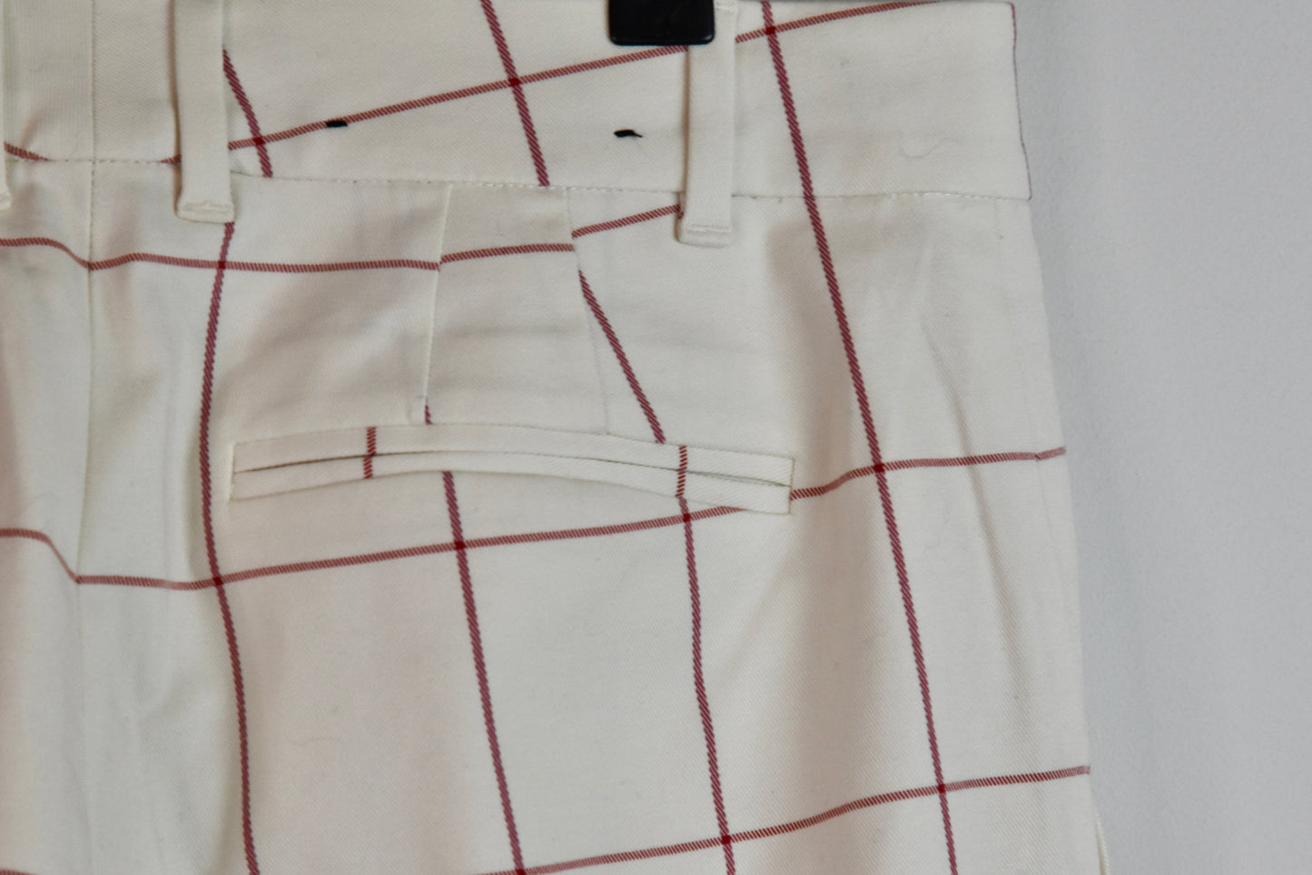 Club Monaco checked trousers