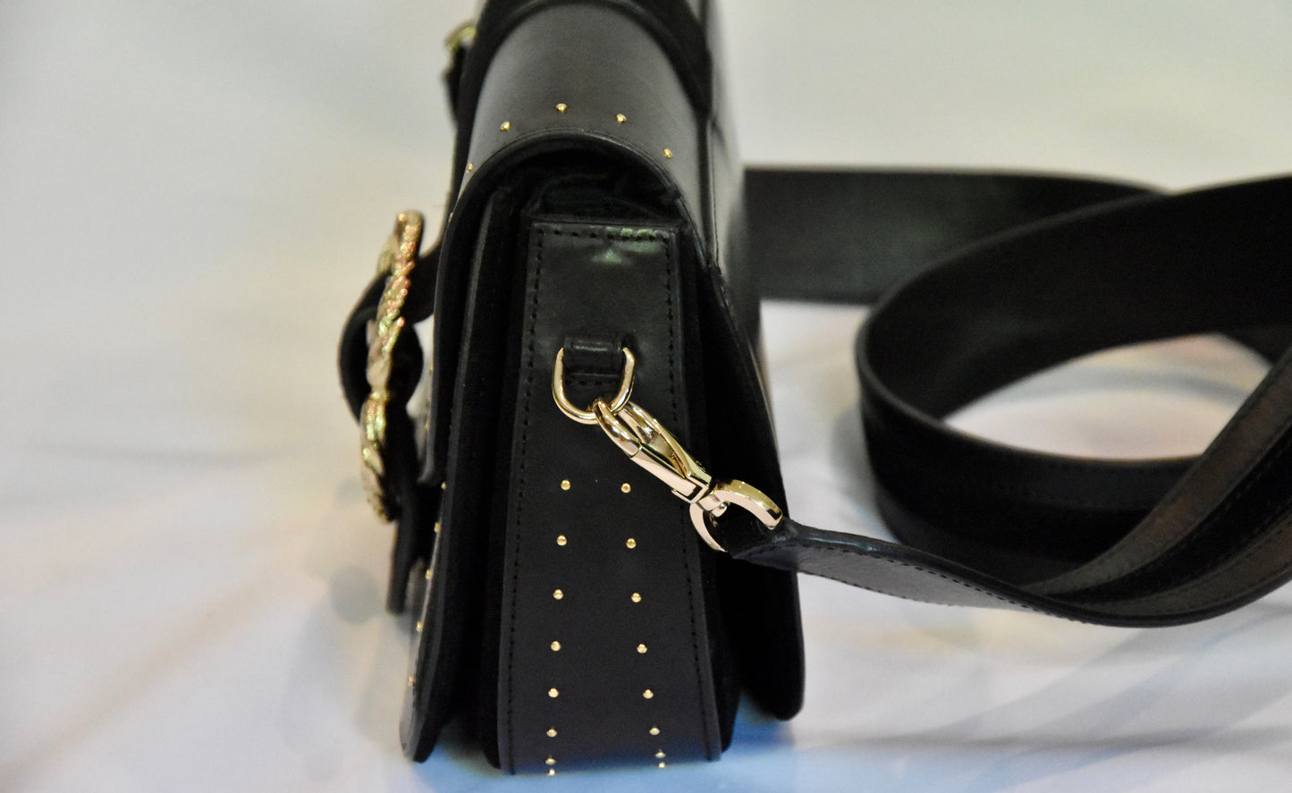 Sézane black 'Oli' handbag