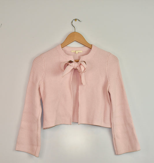 Maje baby pink cardigan