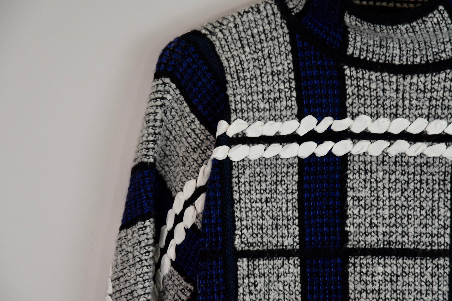 Club Monaco checked jumper