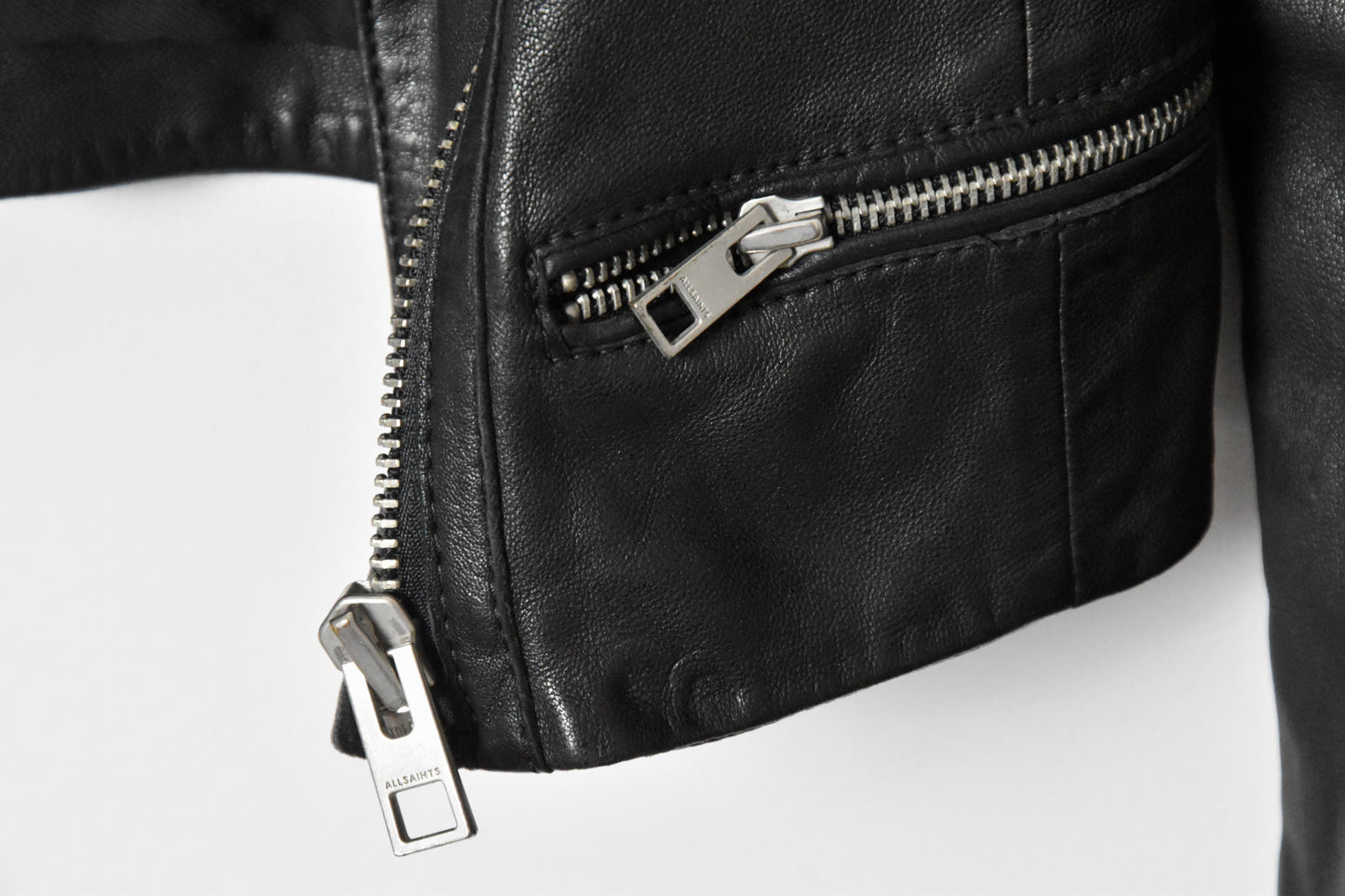 All Saints leather jacket