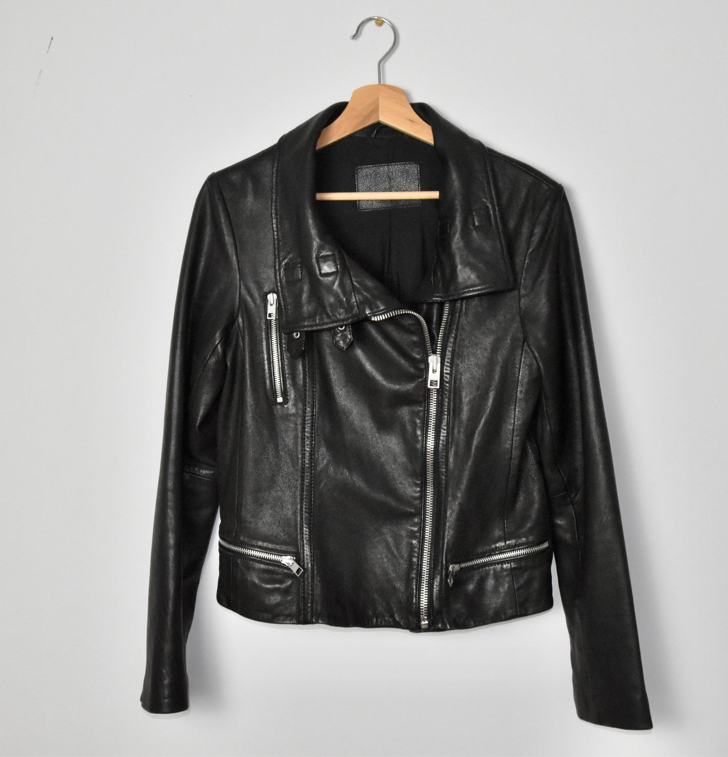 All Saints leather jacket