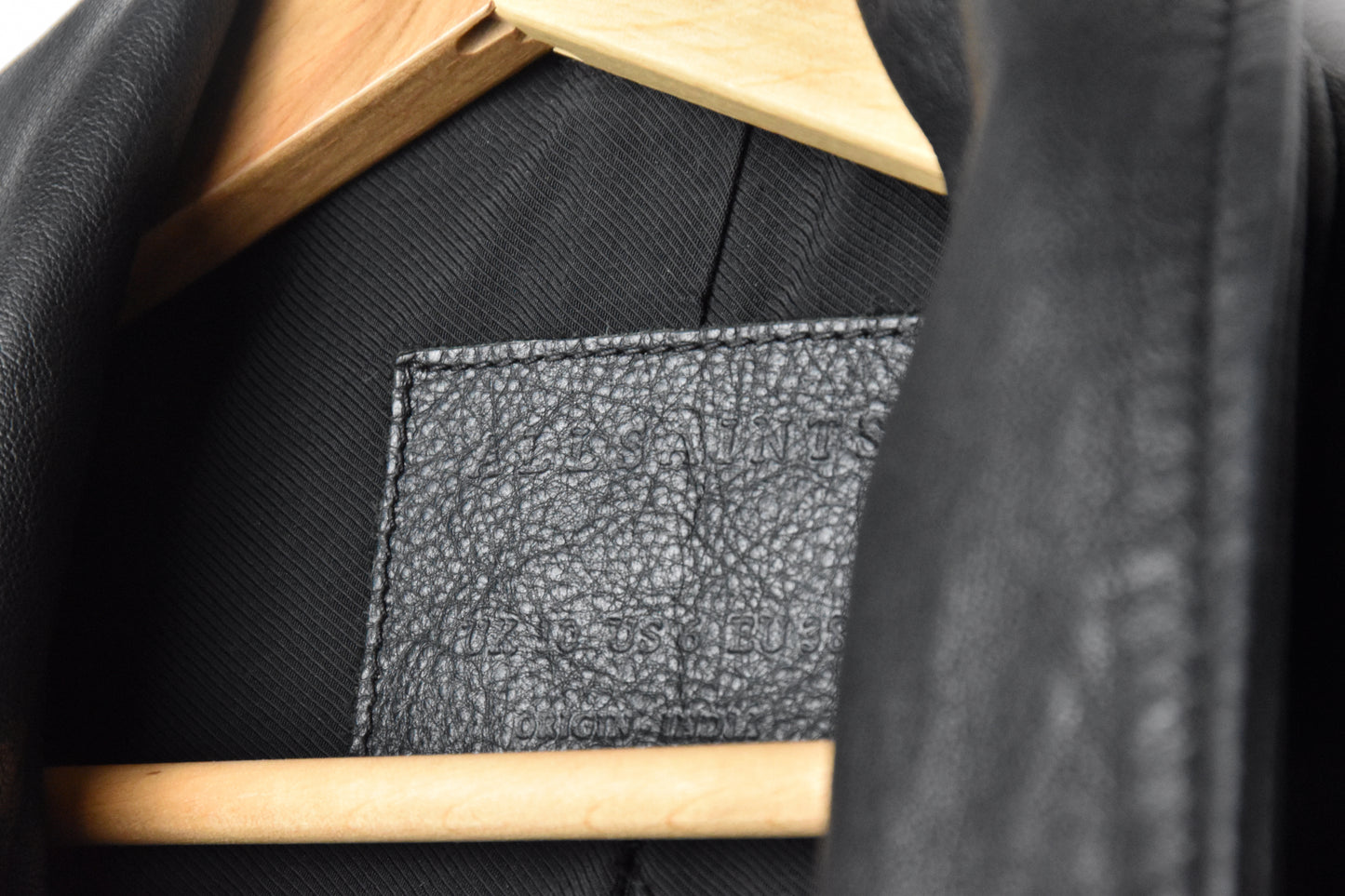 All Saints leather jacket