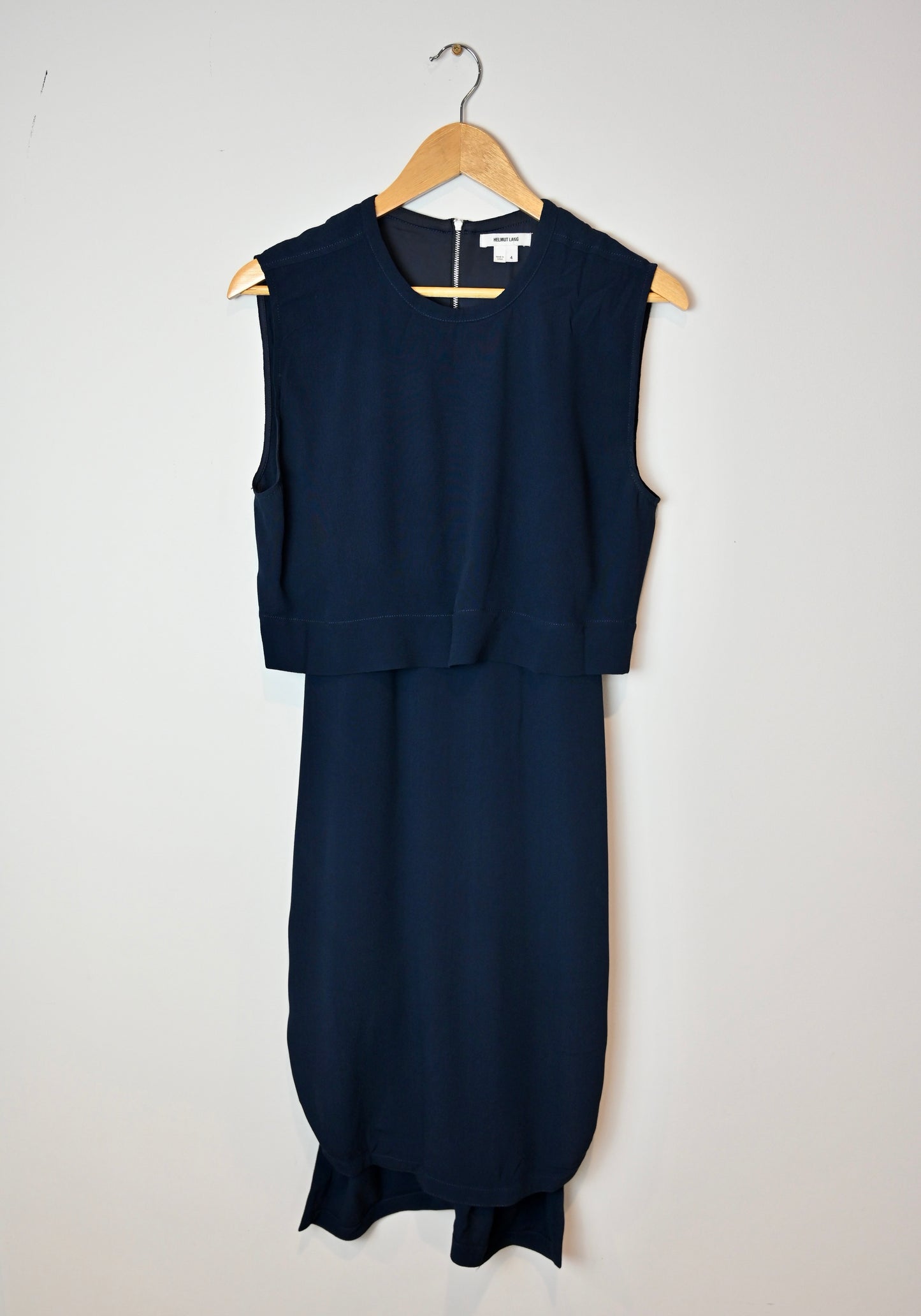 Helmut Lang navy dress