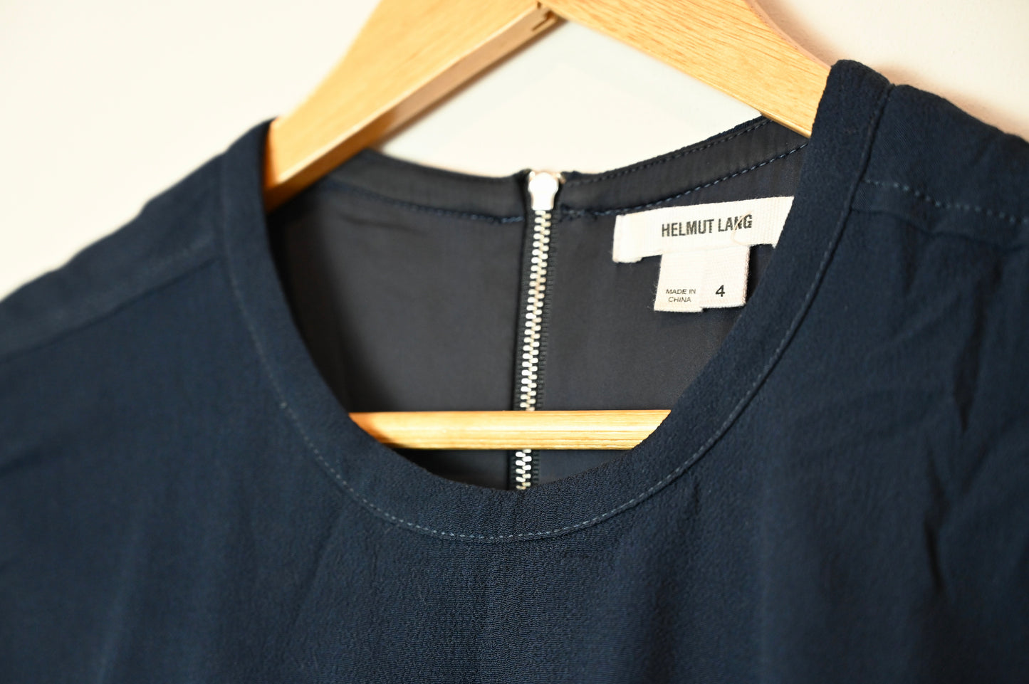 Helmut Lang navy dress