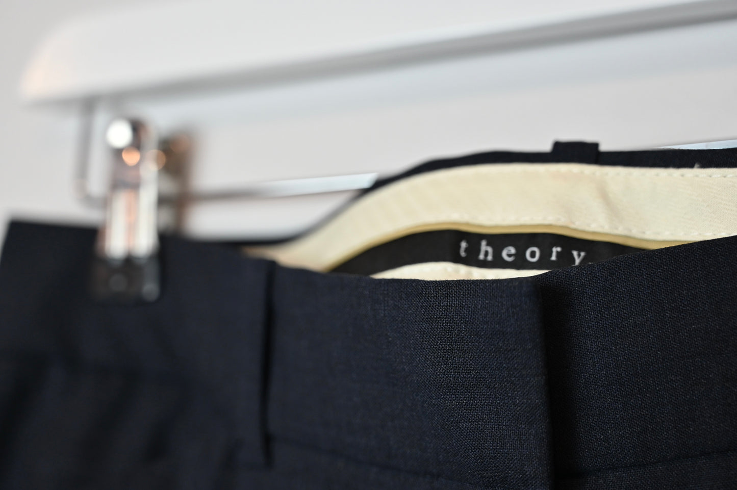 Theory high waisted trousers