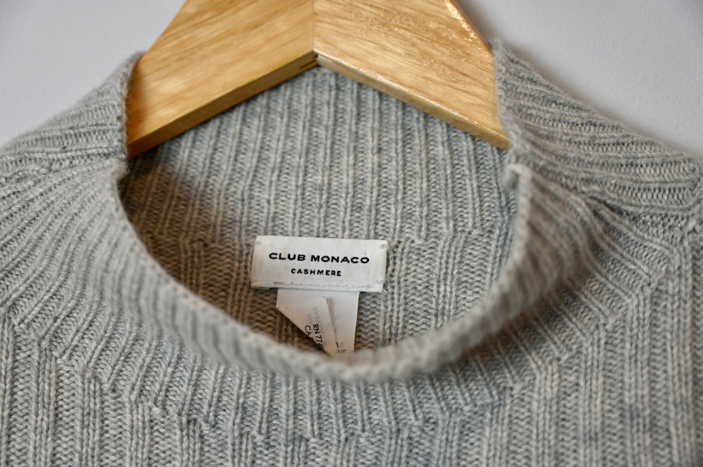 Club Monaco grey jumper