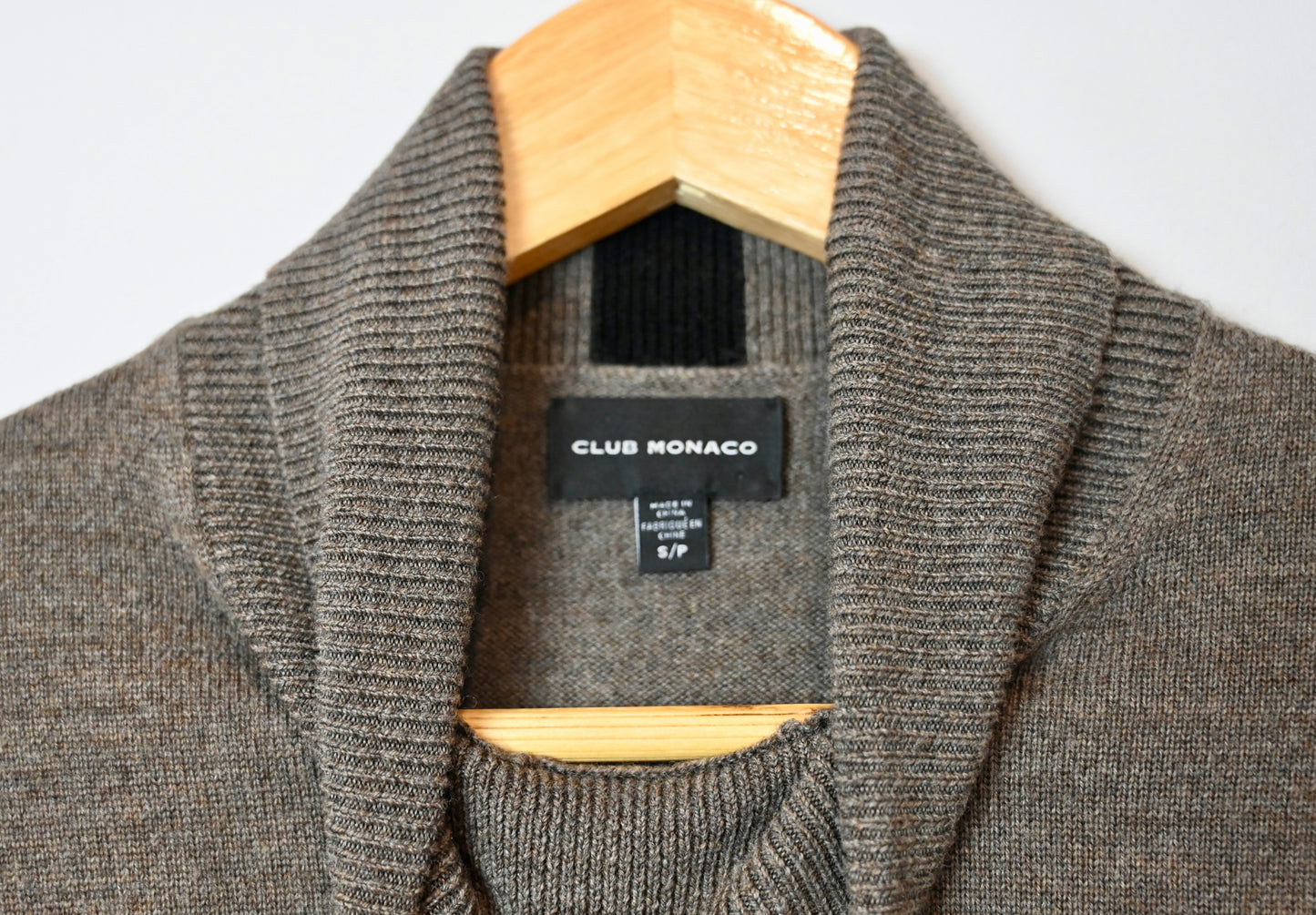 Club Monaco brown sweater