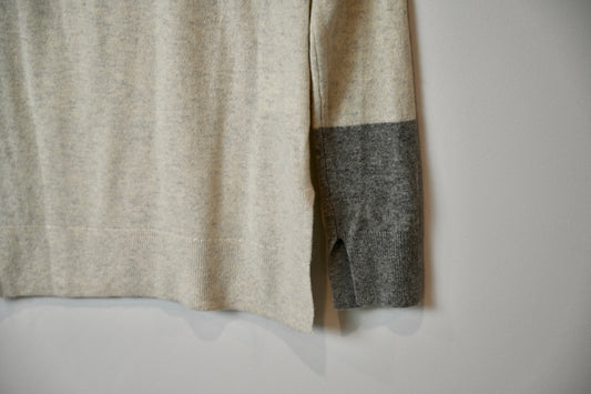 Club Monaco stone  cashmere jumper
