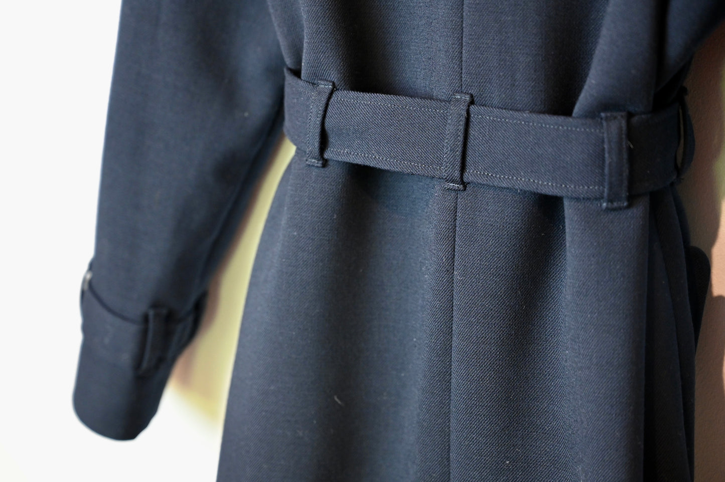 Reiss navy trench
