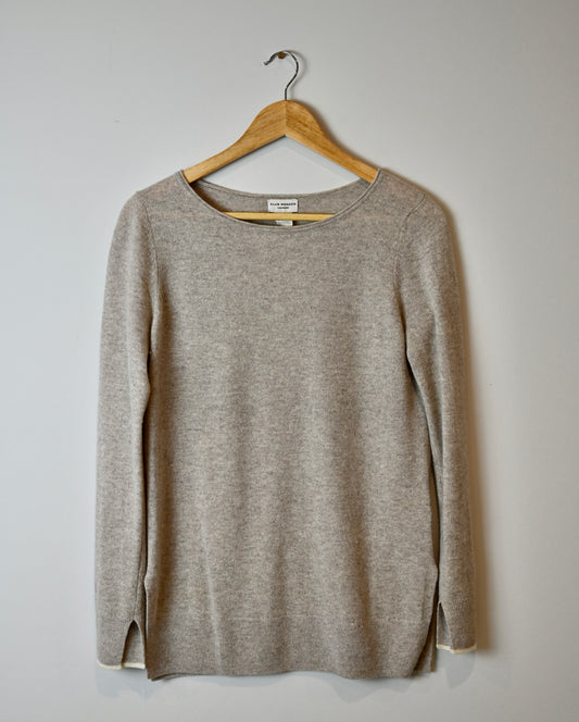 Club Monaco dark stone cashmere jumper