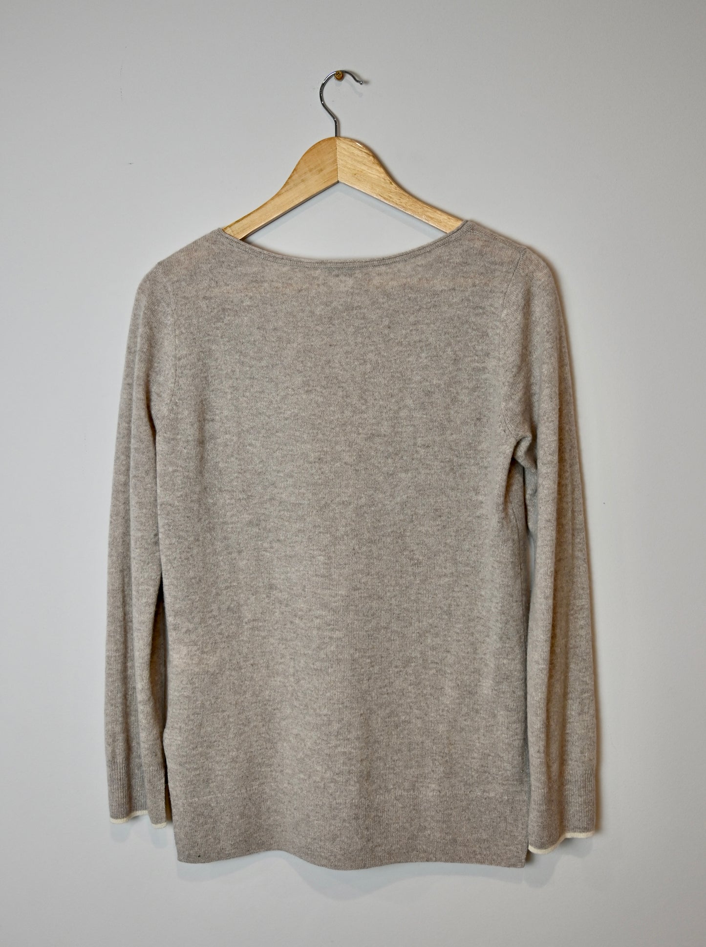 Club Monaco dark stone cashmere jumper