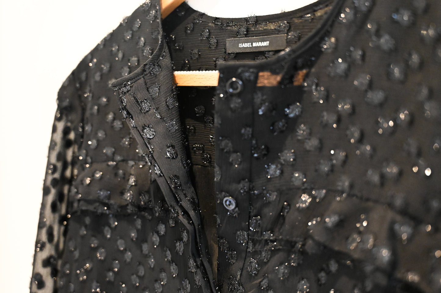Isabel Marant black blouse