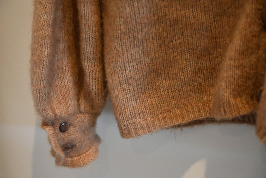 Sézane brown cardigan