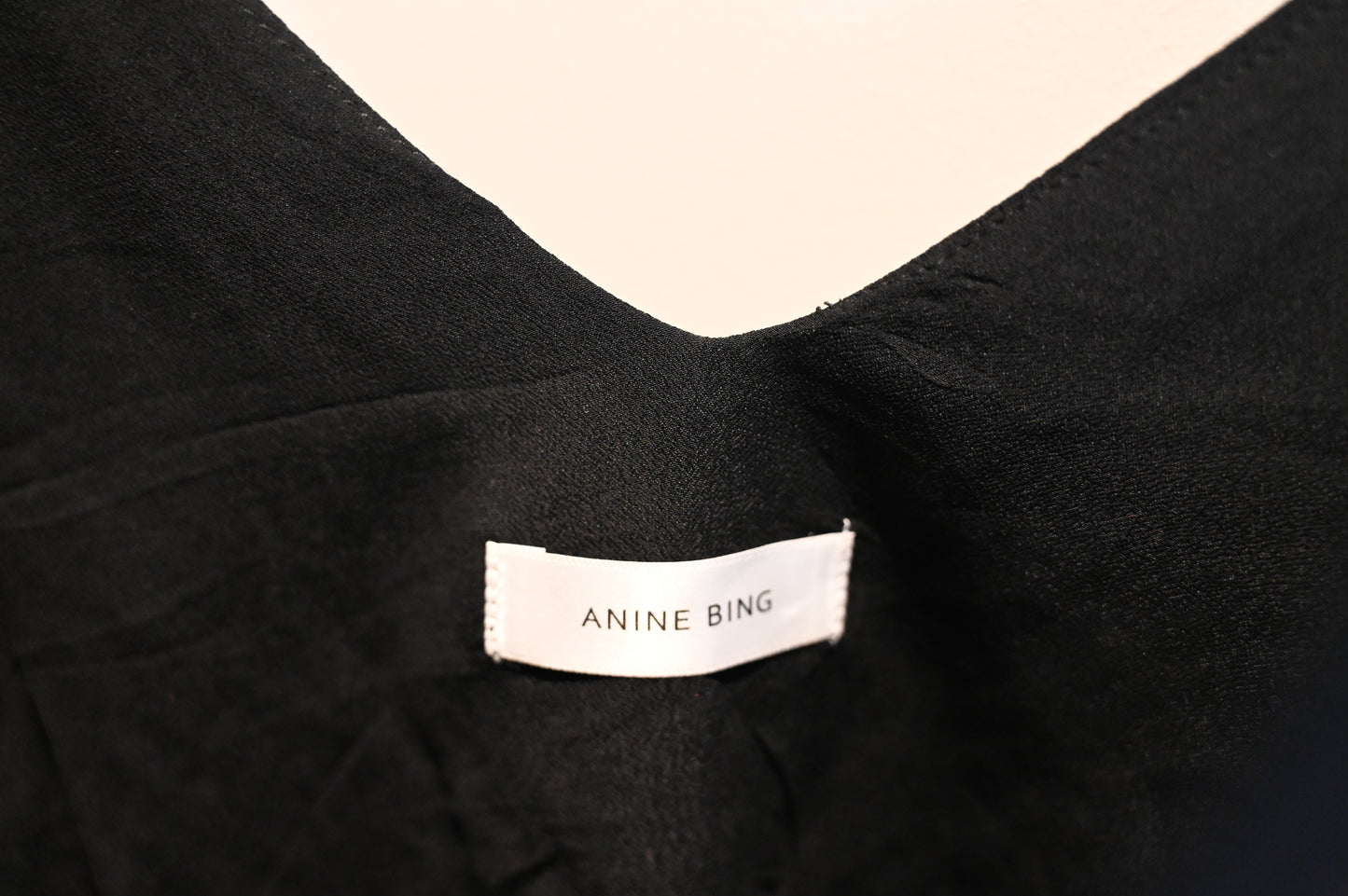 Anine Bing black cami