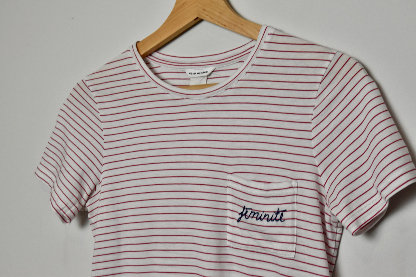 Club Monaco stripy t-shirt