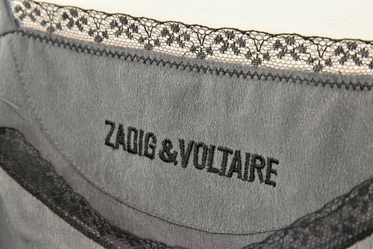 Zadig & Voltaire grey cami
