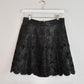 Club Monaco faux leather skirt
