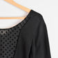 Sézane black polkadot blouse