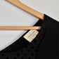 Sézane black polkadot blouse