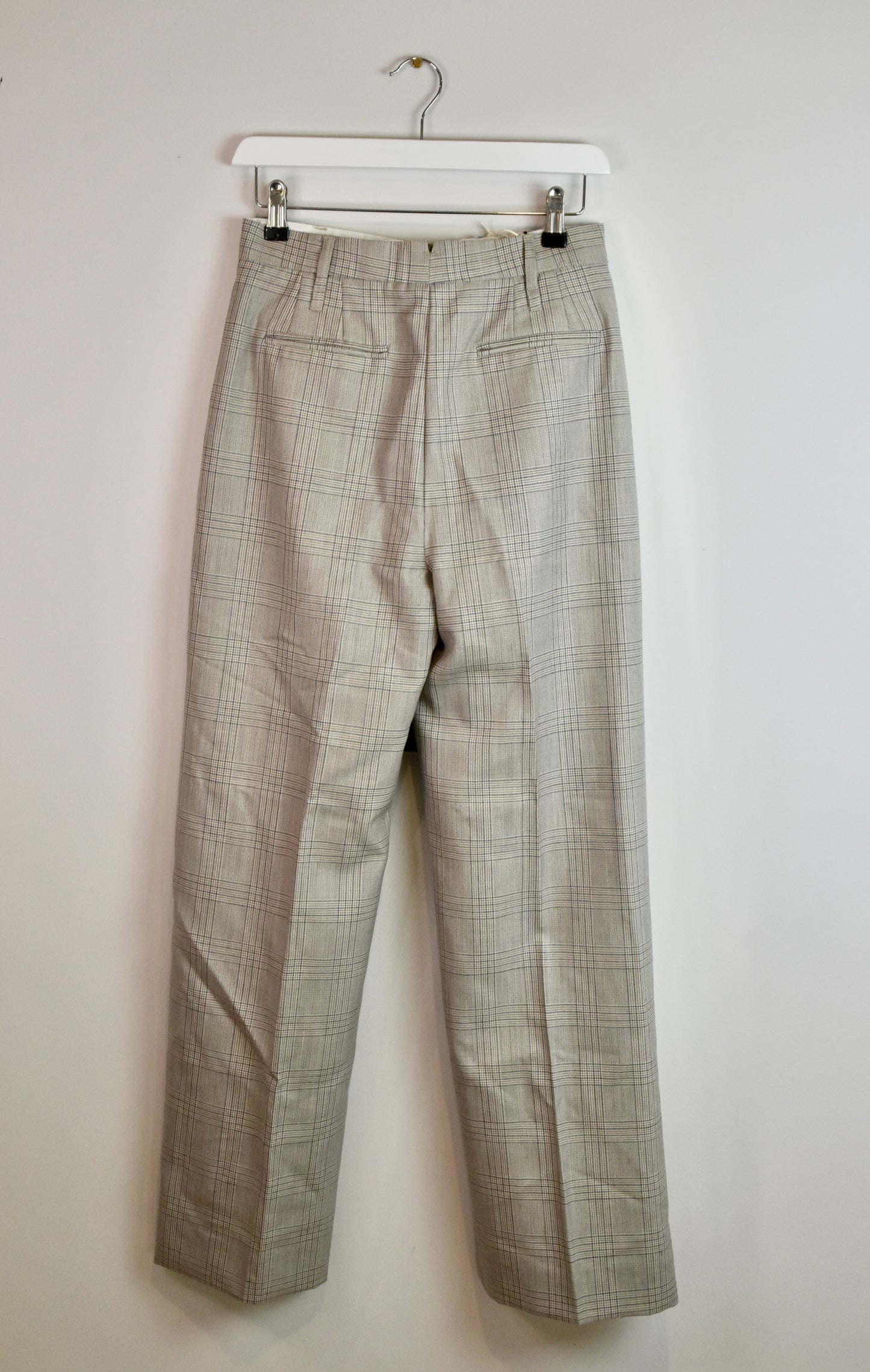 Jigsaw checked trousers