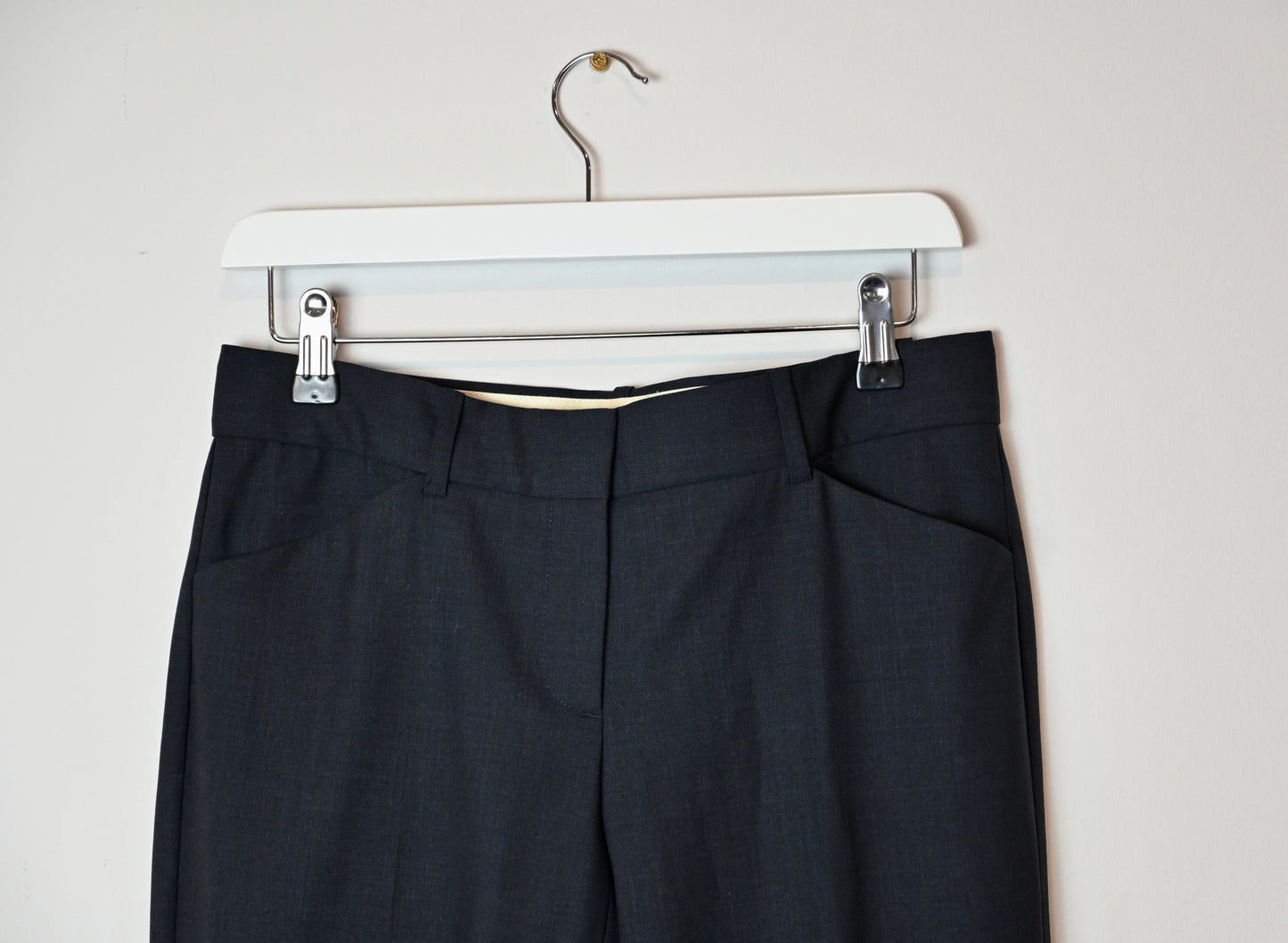 Theory high waisted trousers