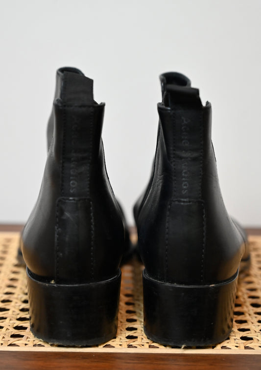 Acne Studios black ankle boots