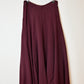 Massimo Dutti burgundy skirt